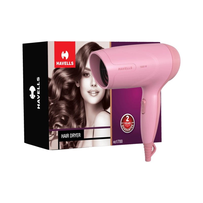 HAVELLS GHPDDABPPK00 Hair Dryer (1000 W, Peach)