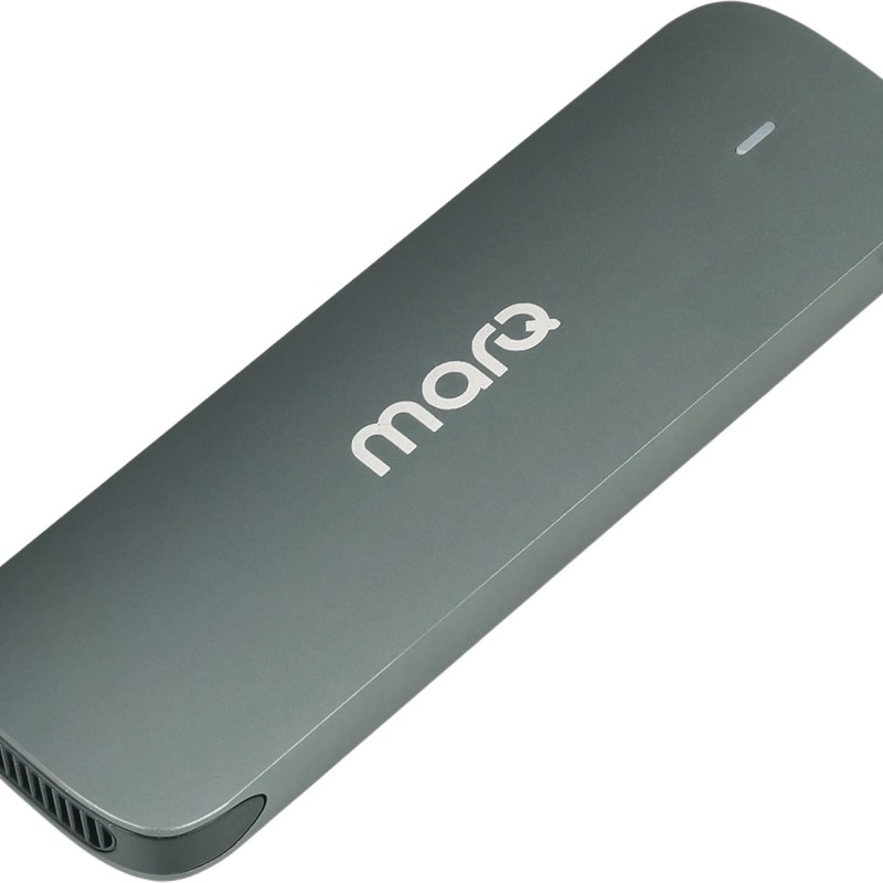 MarQ by Flipkart 2 TB External Solid State Drive (SSD) 1050 MB/s, USB 3.2, Compatible with Window, Mac OS, Android (Metallic Silver)