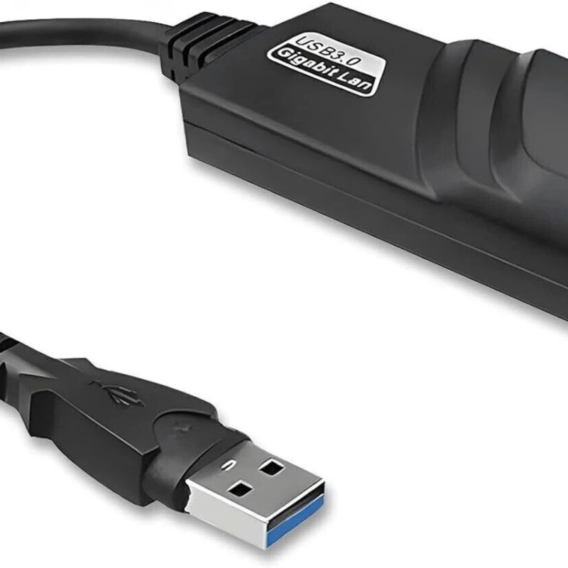 USB 3.0 to Ethernet Adapter, Driver Free 10/100/1000 Mbps Network RJ45 LAN Wired Gigabit Ethernet Adapter
