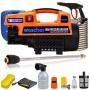 Woscher 878Y Waterpro Washer High Pressure Pump Machine, 1800 Watts, 150 Bars, 8L/Min Pressure Washer