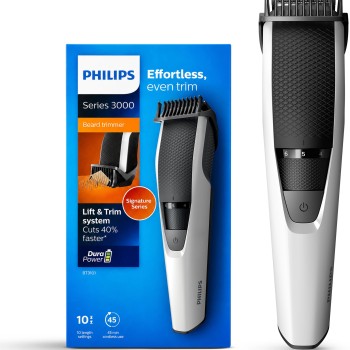 PHILIPS Men's Bt310/15 Beard Trimmer With Lift And Trim System Of Runtime: 45 Min, Reachargeable battery, Multicolour