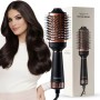 URBANYOG MakeMeeBold Hot Air Brush for Women | Dryer, Volumizer, and Straightener Hair Dryer (1200 W, Gold Black)