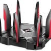 TP-Link Archer C5400X Gaming Router 2.4 GHz, 5 GHz 5400 Mbps Wifi Speed Tri Band External Antenna Ethernet (Cable Broadband)  (Black, Red)