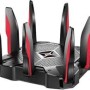 TP-Link Archer C5400X Gaming Router 2.4 GHz, 5 GHz 5400 Mbps Wifi Speed Tri Band External Antenna Ethernet (Cable Broadband)  (Black, Red)