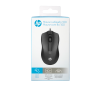 HP 100 Wired Optical Mouse 6VY96AA Wired Ambidextrous Optical Mouse (USB 3.0, Black)