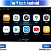 Wagzo 9 Inch Car Android Play TS7 2GB+64GB,4th Gen,4 Core,IPS Display|WAP-36 Car Stereo (Double Din)