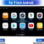 Wagzo 9 Inch Car Android Play TS7 2GB+64GB,4th Gen,4 Core,IPS Display|WAP-36 Car Stereo (Double Din)