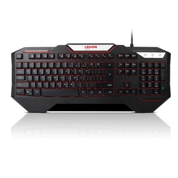 Lenovo Legion K200 Wired USB Standard Gaming Keyboard Compatible with Desktop, Laptop, Mac (Black)