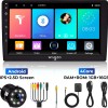 Wagzo 9 Inch Car Android Player TS7,1GB+16GB,4thGen,4 Core,IPS Display With Led Camera Car Stereo (Double Din)
