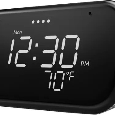 Lenovo Smart Clock Essential with Google Assistant Smart Speaker (Hemp Grey)