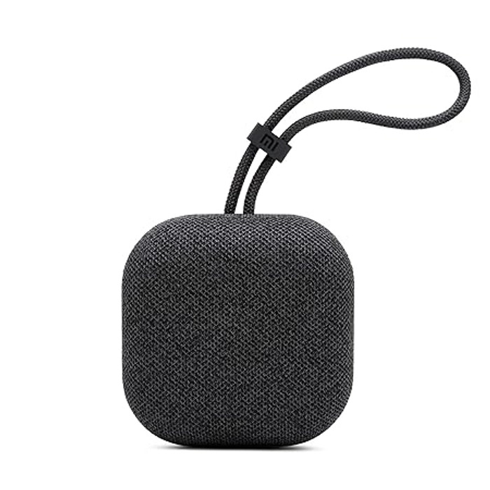 Mi Outdoor Bluetooth Speaker (5W) Up to 20 hrs Playback, IPX5 Splash Proof 5 W Bluetooth Speaker (Black, Mono Channel)