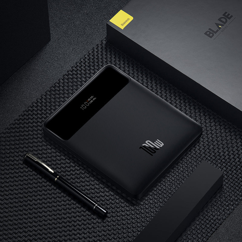Baseus Blade Power Digital Display Fast Charging Power Bank HD Edition 20000mAh 100W Black