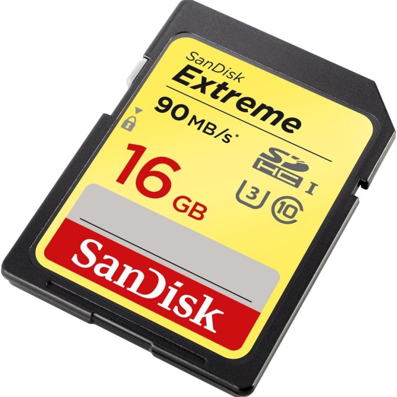 SanDisk Extreme16GB SDHC 90MB Memory Card