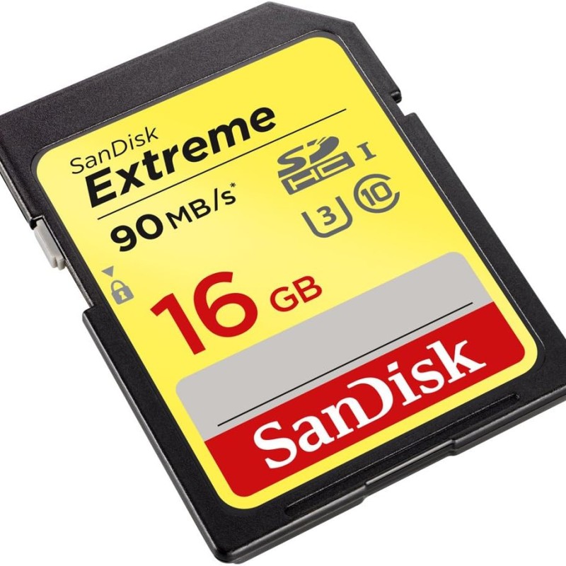 SanDisk Extreme16GB SDHC 90MB Memory Card