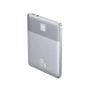 Baseus Blade2 12000mAh 65W Fast-Charging Power Bank – Ultra Slim with Digital Display, Dual Type-C PD Output – Horizon Silver (with 100W Type-C Cable)