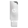 HP X740W Metal USB 3.0/3.1 Flash Drive 32 GB Pen Drive Compatible with Desktop Computer (Silver)