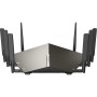 D-Link Wireless AX 6000 Dual Band (11a/b/g/n/ac/ax), 4x4 AX,MU-OFDMA Router, 4 x Gigabit ports, 2.5Gbase-T WAN, 8 external antenna