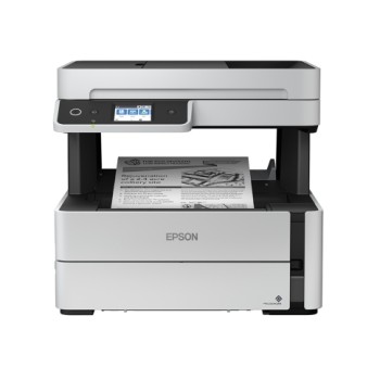 Epson Monochrome M3140 All-in-One Duplex InkTank Printer Print,Copy,Scan FAX,ADF, Black