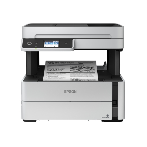 Epson Monochrome M3140 All-in-One Duplex InkTank Printer Print,Copy,Scan FAX,ADF, Black