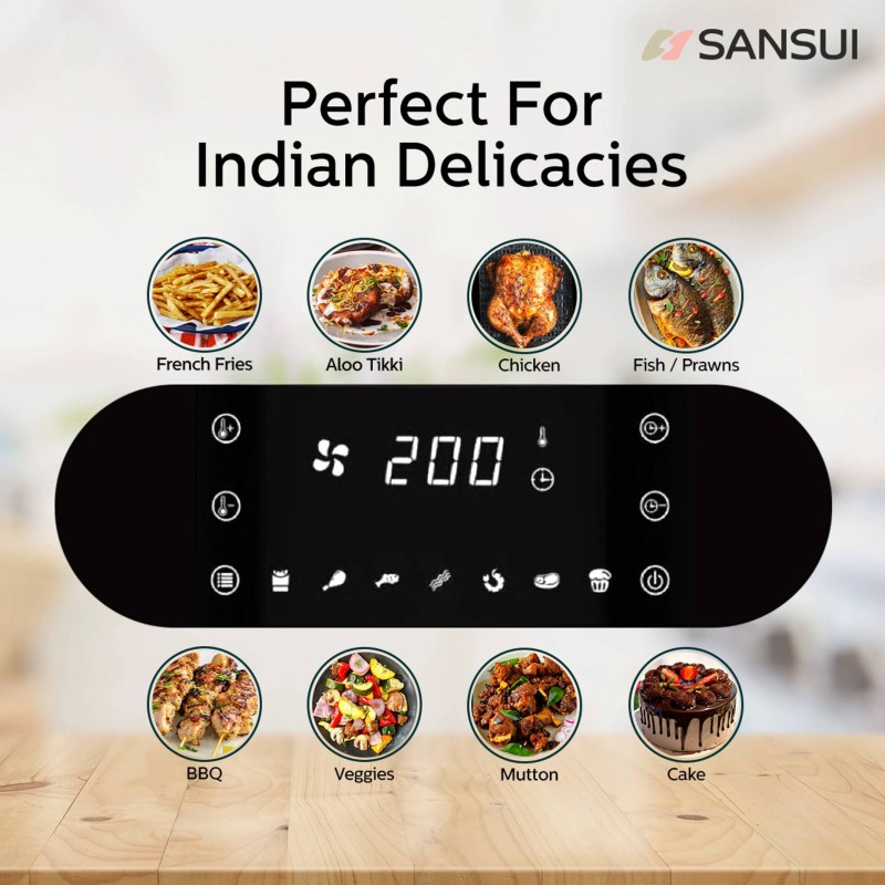 Sansui CRISP FRY Air Fryer (7 L)