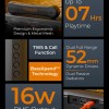 TRIGGR Horizon 16 with Dual Drivers, 7Hrs Playtime, MEMS Mic, TWS Function 16 W Bluetooth Speaker (Elite Black, 2.0 Channel)