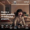 CP PLUS 2MP Full HD Smart Wi-fi Security Camera | 360° with Pan Tilt | 2Way Talk | Cloud Monitoring | Motion Detection CP-E35Q