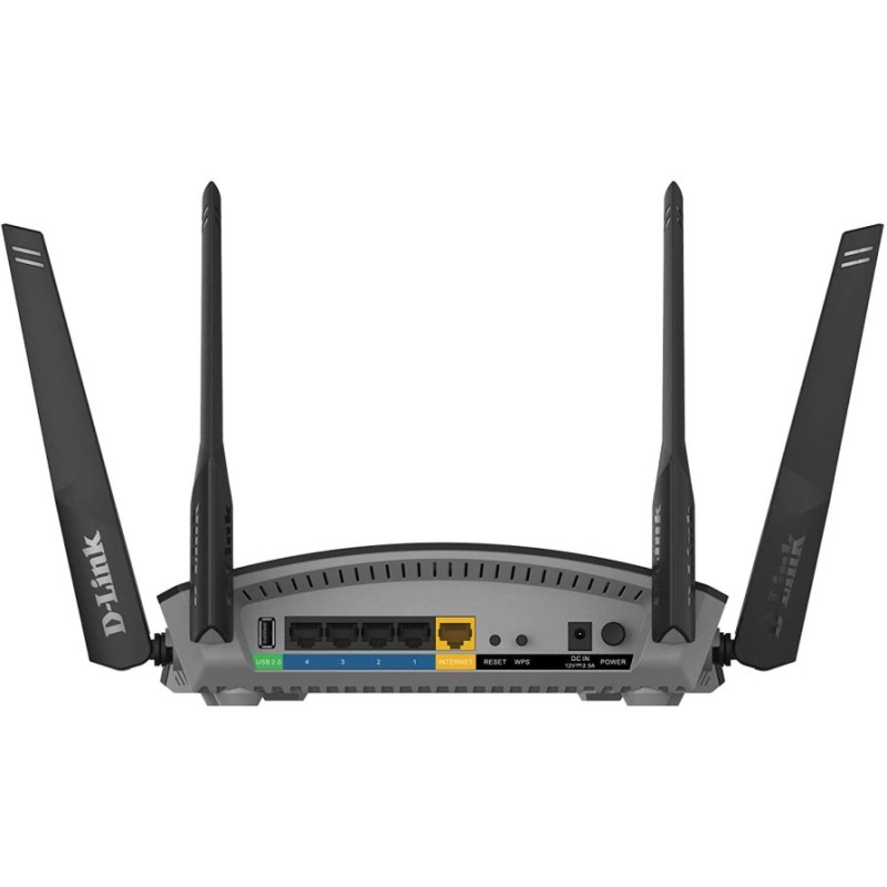 D-Link DIR-2660 - EXO AC2600 Smart Mesh Wi-Fi Router (Black, Not a Modem)