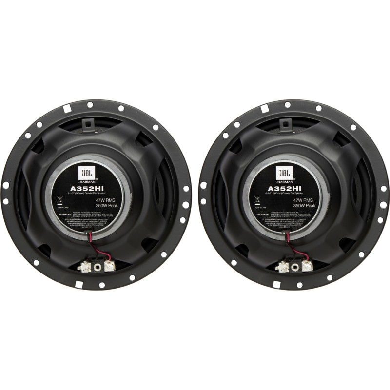 JBL A352Hi 6 1/2" (16.5Cm) 350W Coaxial Speakers with Polypeopylene Woofers Cones and Pei Balanced Dome Black