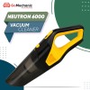 GoMechanic Car Vacuum Cleaner - Portable 2 in 1 Wet & Dry Cleaner for Car with High Suction Power 6000PA (Neutron 6000, Black & Yellow)