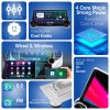 Wagzo 2K Diamond Car Android 10.1 In,4GB+64GB,4th Gen,QLED,4 Core, AHD Camera|WAP-15 Car Stereo (Double Din)