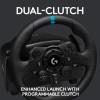 Logitech G923 Racing Wheel and Pedals, TRUEFORCE Feedback, Responsive Driving Design Mac - Black