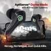 PTron Basspods Torq Gaming Earbuds with AI-ENC Calls, 40ms Low Latency, 40Hrs Playtime Bluetooth Headset (Yellow, True Wireless)