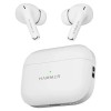 HAMMER Aero Max Bluetooth Earbuds with Clear Calling, 32 db ANC+ENC, Fast Charging (White)