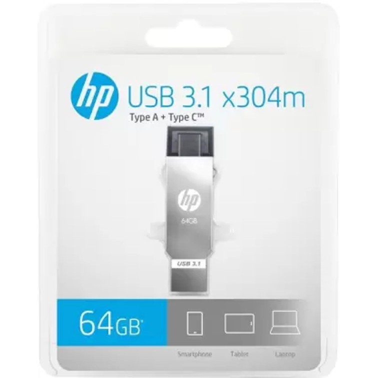HP X304M Type C OTG Flash Drive 64GB