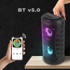 ZEBRONICS Zeb Barrel-90 15 W Bluetooth Home Audio Speaker (Multi Colour LED, Stereo Channel)