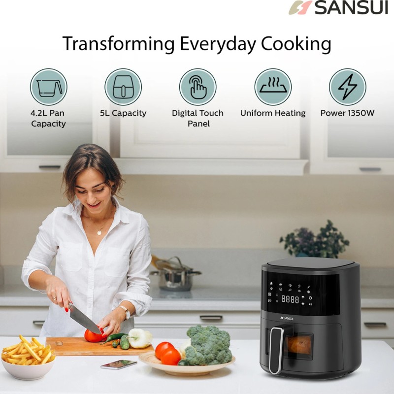 Sansui Aeon Air Fryer (5 L)