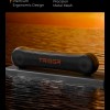 TRIGGR Horizon 16 with Dual Drivers, 7Hrs Playtime, MEMS Mic, TWS Function 16 W Bluetooth Speaker (Elite Black, 2.0 Channel)