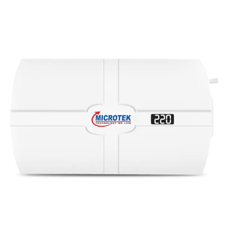Microtek Smart EM4160+ Digital Display Wall Mounted Automatic Voltage Stabilizer for AC Air Conditioner White ‎SMART EM 4160+