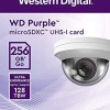 Western Digital WD Purple 256GB Surveillance and Security Camera Memory Card for CCTV & WiFi Cameras (WDD256G1P0C)