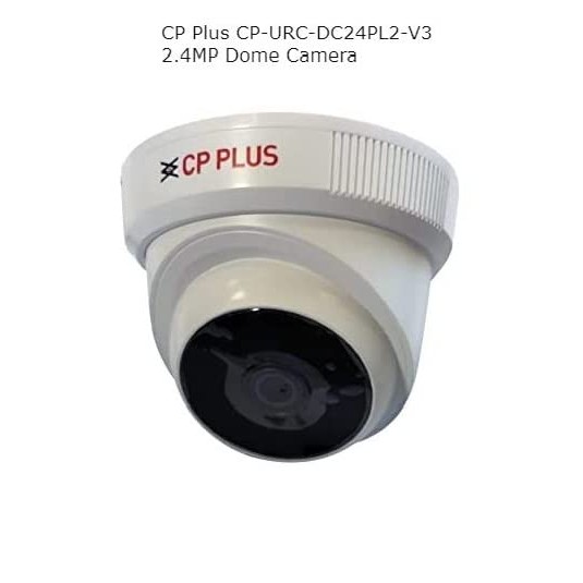CP Plus CP-URC-DC24PL2-V3 2.4MP Dome Came (CP-URC-DC24PL2-V3,)