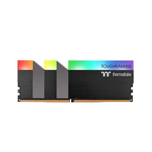 Thermaltake TOUGHRAM RGB 16GB (8GB x 2) 3200 MHz DDR4 Desktop Gaming Memory (R009D408GX2-3200C16A)