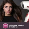 HAVELLS HD1901 Hair Dryer (1200 W, White & Red)