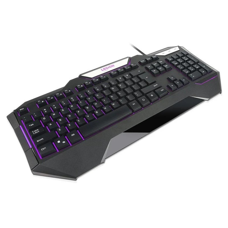 Lenovo Legion K200 Wired USB Standard Gaming Keyboard Compatible with Desktop, Laptop, Mac (Black)