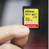 SanDisk Extreme 32 GB SDXC Class 10 90 MB/s  Memory Card Compatible with Camera, Computer (SDSDXVE-032G-GNCIN)
