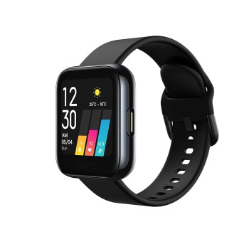 realme Classic Watch 3.56 cm (1.4") Large HD Color Display, Full Touch Screen, SpO2, Continuous Heart Rate Monitor, Black (RMA161)
