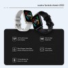 Realme Black Strap TechLife Watch S100 1.69 HD Display with Temperature Sensor Smartwatch