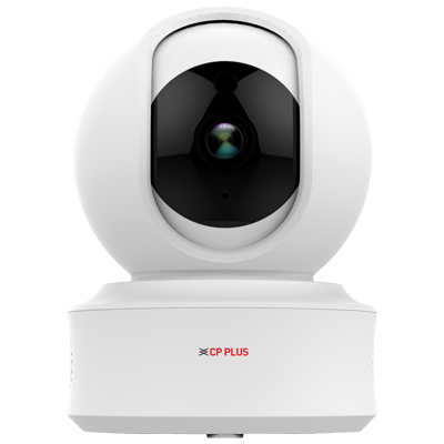 CP PLUS 4MP Quad HD Smart Wi-Fi CCTV Camera for Home | 360° Pan & Tilt | CTC Cyber Secure Tech | Supports LAN CP-E41Q