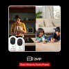 CP PLUS CP-E24Q (Pack of 2) Wi-Fi Smart CCTV Camera with Press to Call & CTC Secure Tech Security Camera