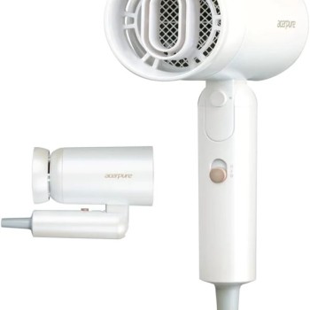 Acerpure Beauty Ionic | Ultra Quick Dry | 3 Speed Cool Shot Hair Dryer (1800 W, White)