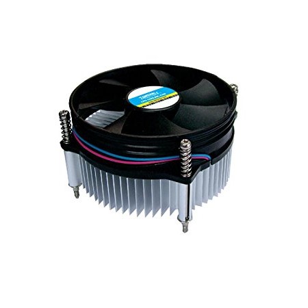 Zebronics CPU Cooling Fan For Socket LGA 775 Cooler (Black)